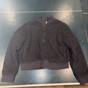 Fabletics Black Fleece Jacket